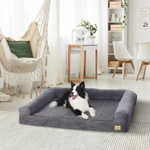 Extra large dog - dog, bed