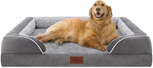 Orthopedic dog bed for extra - dog,