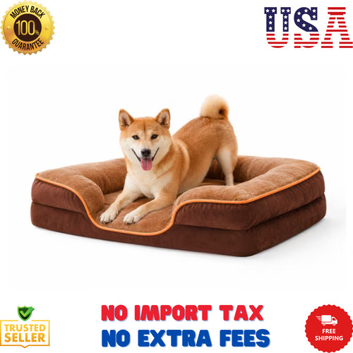 Orthopedic dog bed for extra - dog,