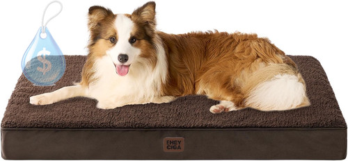 Orthopedic dog bed large - large, with