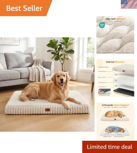 Orthopedic dog bed for - dog, large